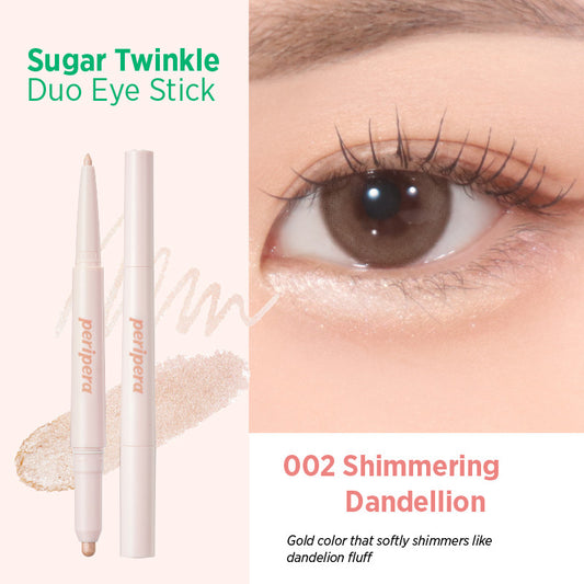 PERIPERA Sugar Twinkle Duo Eye Stick [5 Color To Choose]