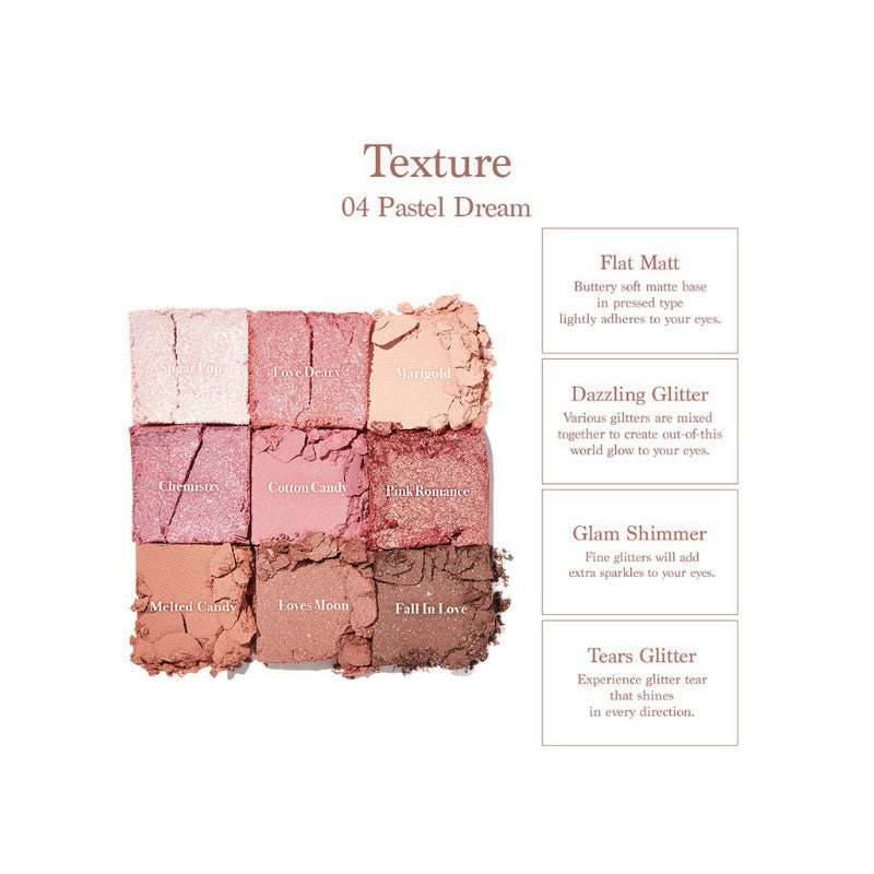 DASIQUE Shadow Palette #04 Pastel Dream