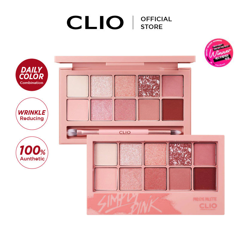 CLIO Pro Eye Palette #01 Simply Pink – WOOH