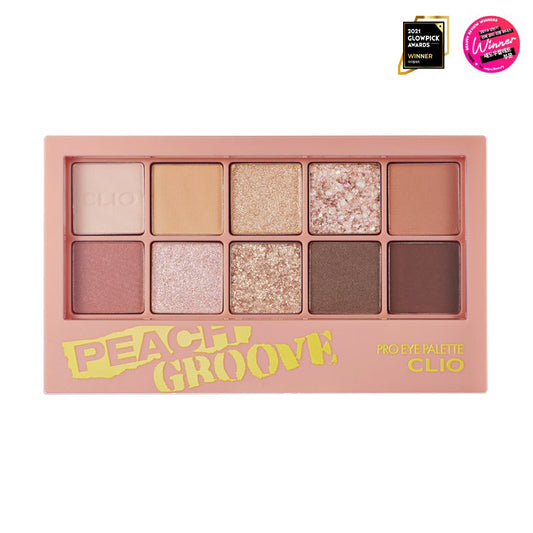CLIO Pro Eye Palette #07 Peach Groove