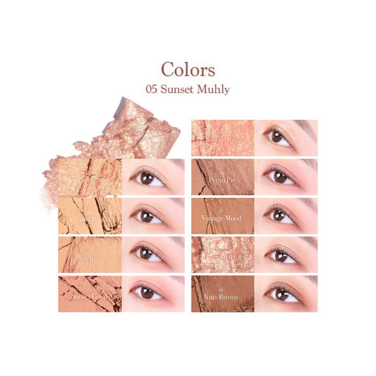 DASIQUE Shadow Palette #05 Sunset Muhly