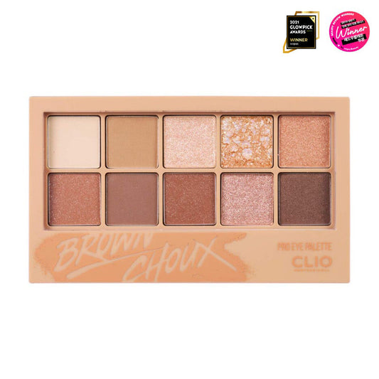 CLIO Pro Eye Palette #02 Brown Choux