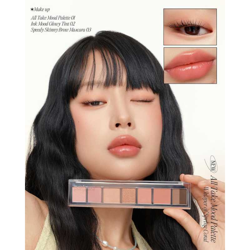 PERIPERA All Take Mood Palette (24AD) - 6 Color to Choose