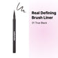 WAKEMAKE REAL DEFINING BRUSH LINER - 4 colors to choose