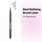 WAKEMAKE REAL DEFINING BRUSH LINER - 4 colors to choose