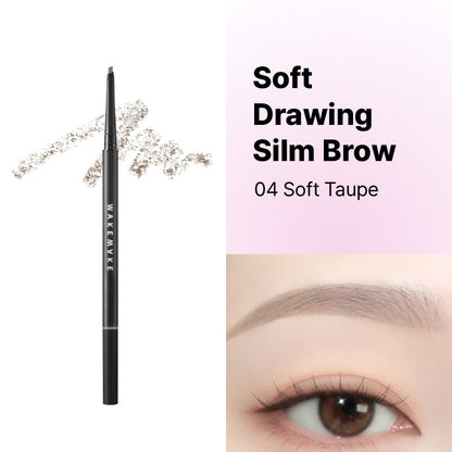 WAKEMAKE SOFT DRAWING SILM BROWN - 4 colors to choose