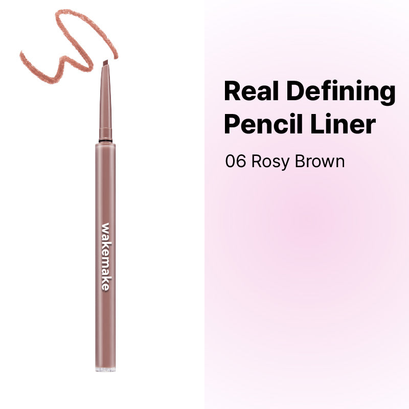 WAKEMAKE REAL DEFINING PENCIL LINER - 6 colors to choose