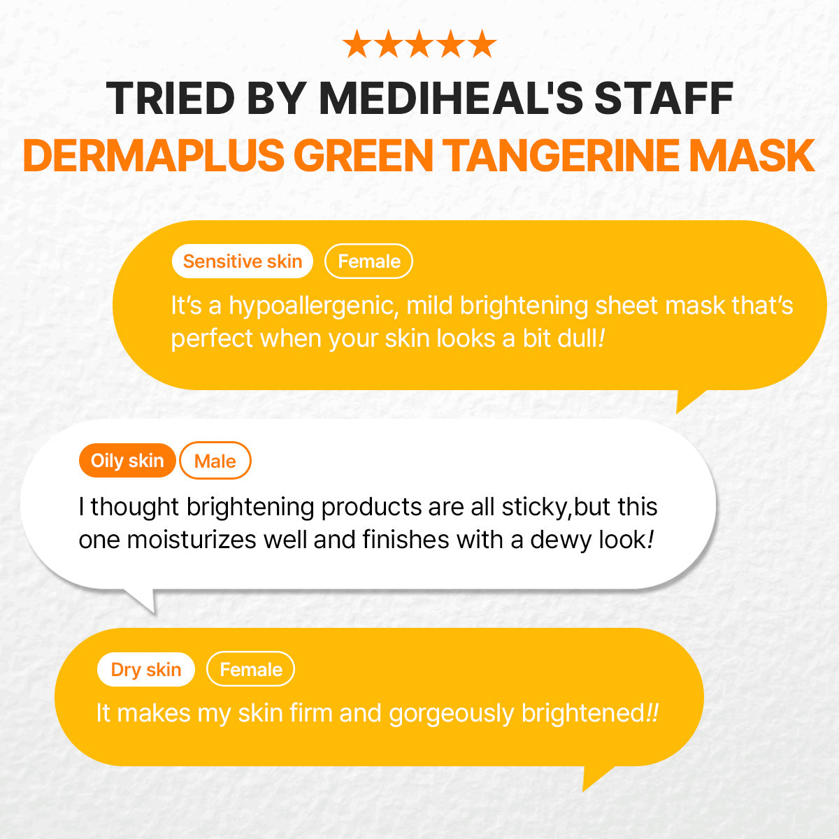 MEDIHEAL Dermaplus Green Tangerine Mask - 10ea