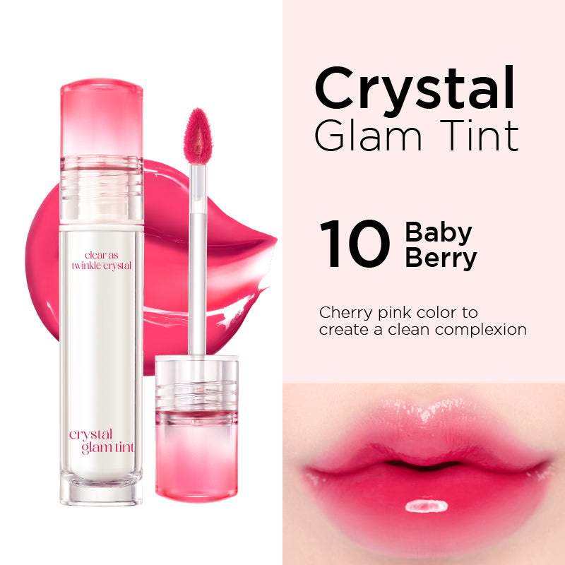 CLIO Crystal Glam Tint - 12 Colors to Choose