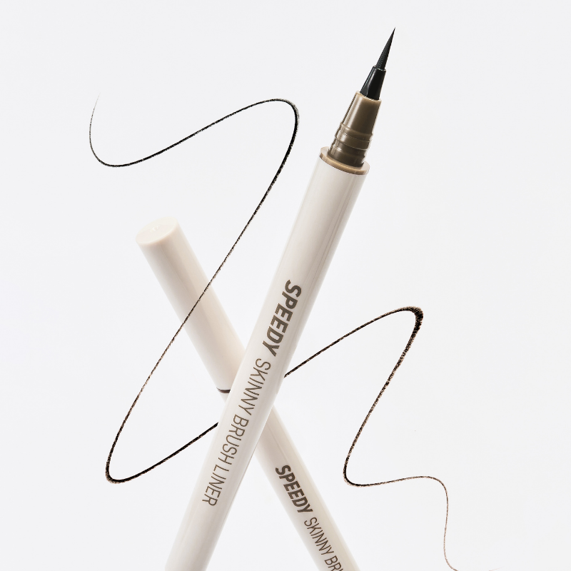 PERIPERA Speedy Skinny Brush Liner [3 Colors to Choose]
