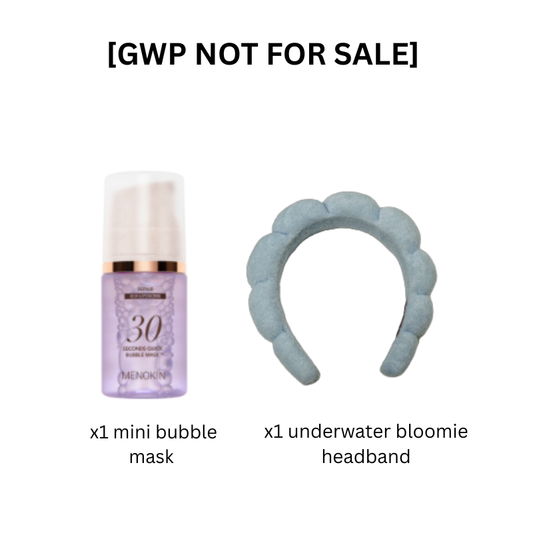 [GWP] Ariul Mini Bubble Mask + Underwater Bloomie Headband