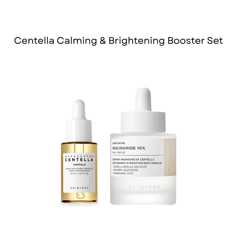 [Christmas Set] SKIN1004 Centella Calming & Brightening Booster Set