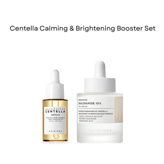 [Christmas Set] SKIN1004 Centella Calming & Brightening Booster Set