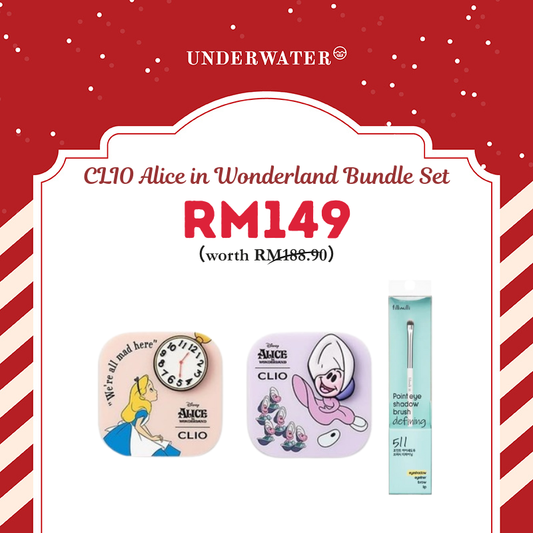 [Christmas Set] CLIO Alice in Wonderland Bundle Set