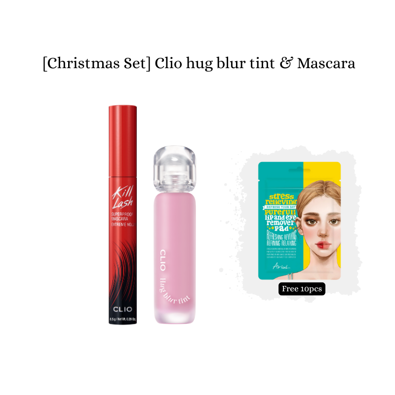 [Christmas Set] Clio hug blur tint & Mascara