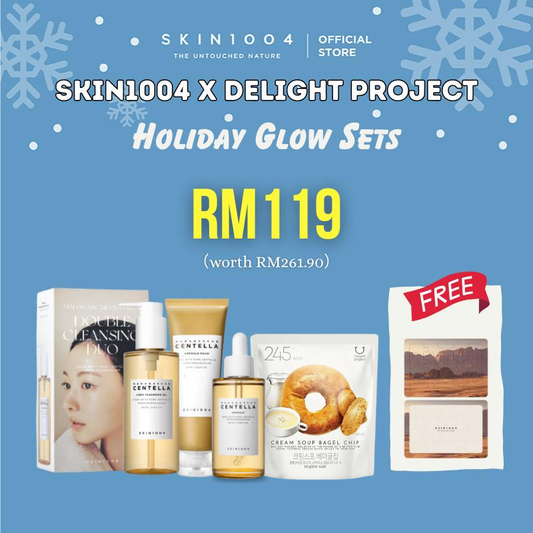 [Christmas Set] SKIN1004 x Delight Project Holiday Glow Sets (Cream Soup)