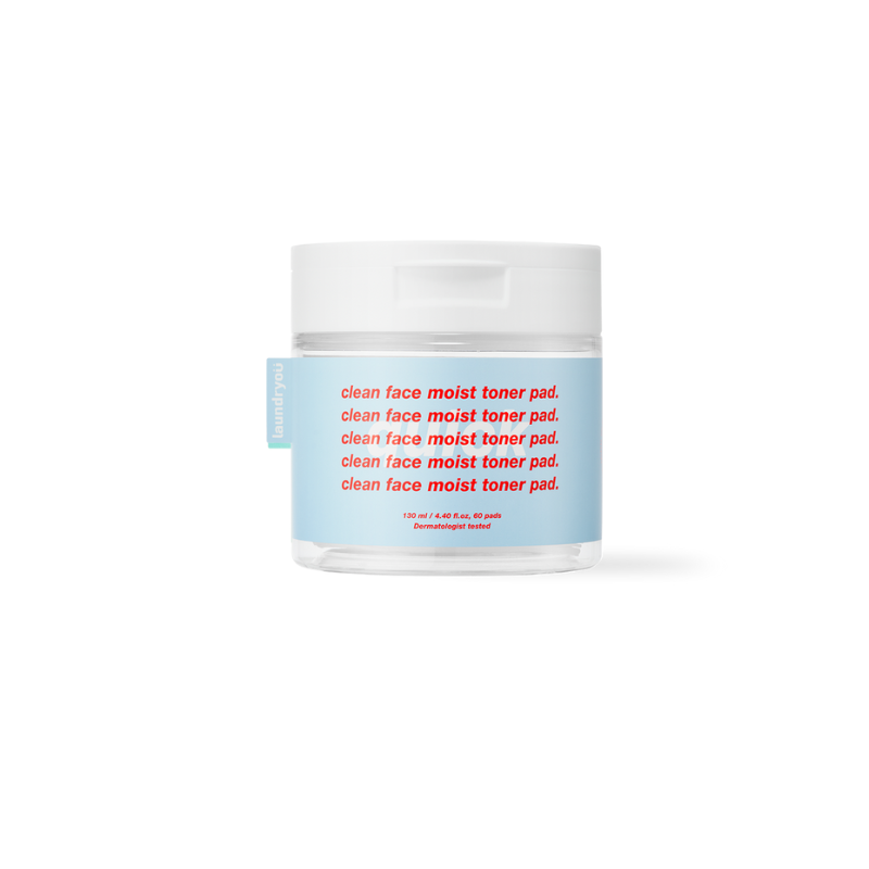 laundryou Clean Face Moist Toner Pad Quick - 60pcs