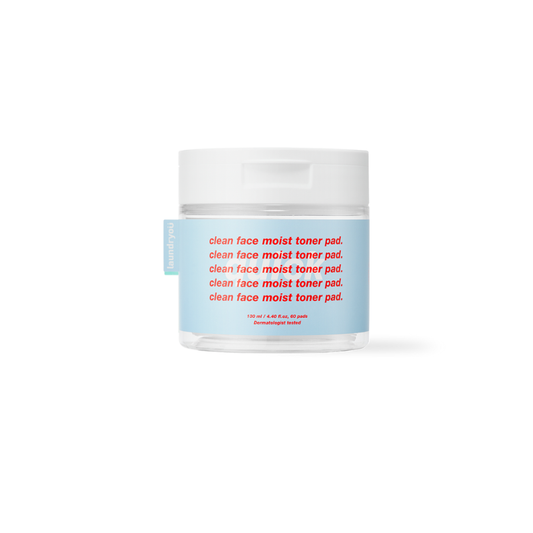 laundryou Clean Face Moist Toner Pad Quick - 60pcs