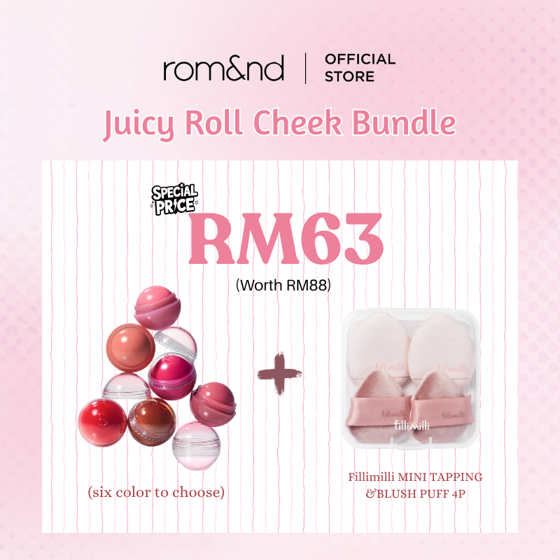 [11.11 SPECIAL] ROMAND Juicy Roll Cheek Bundle