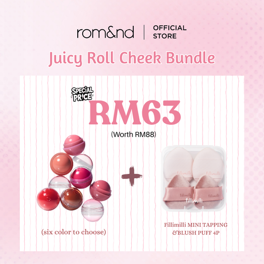 [11.11 SPECIAL] ROMAND Juicy Roll Cheek Bundle