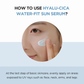 SKIN1004 Hyalu-Cica Sun Serum Combo (50ml + 15ml) + Keyring