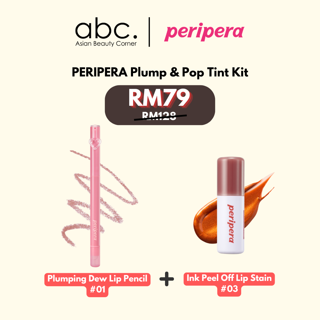 [5.5 BUNDLE] PERIPERA Plump & Pop Tint Kit