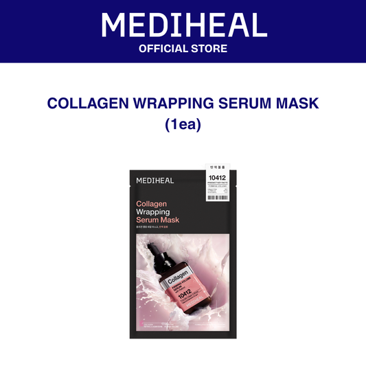 Mediheal Collagen Wrapping Serum Mask Calming Hydra - 1ea