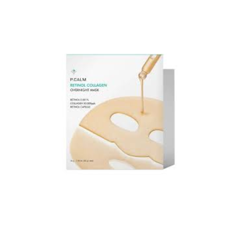 P.CALM Retinol Collagen Overnight Mask Set (4ea)