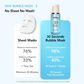 MENOKIN 30 Seconds Quick Bubble Mask BRIGHT 95ml