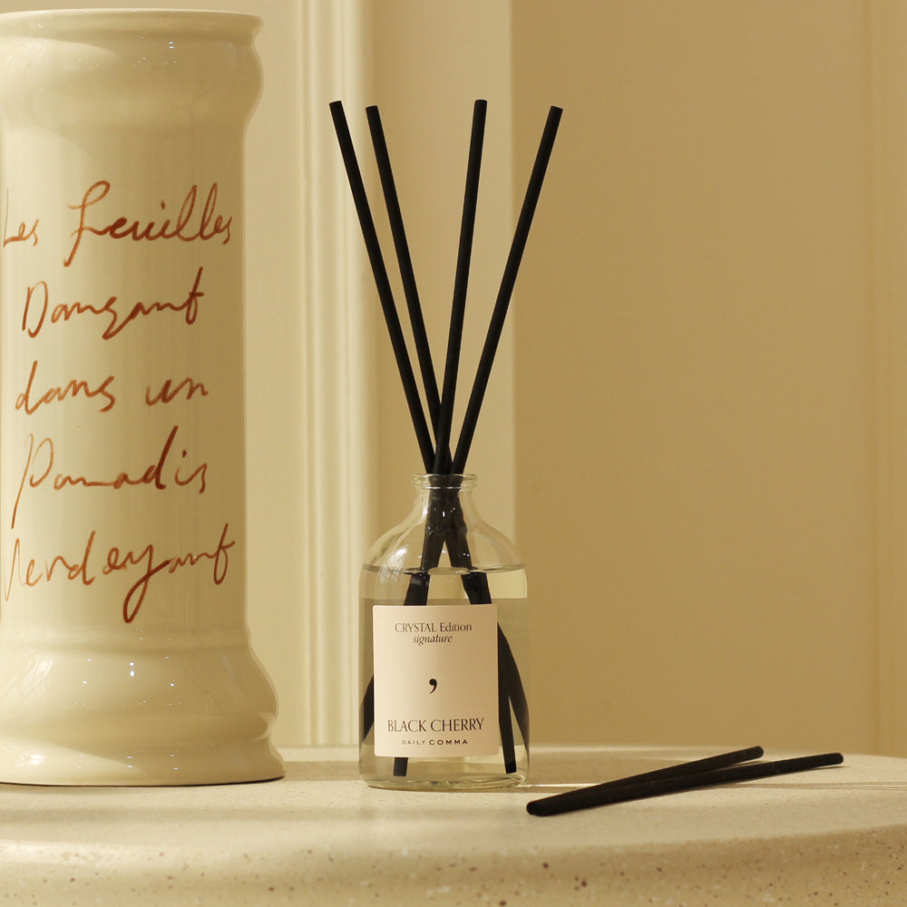 DAILY COMMA Crystal Edition Diffuser Black Cherry 100ml