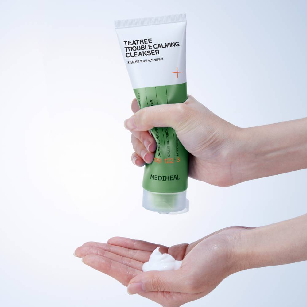 MEDIHEAL TEATREE CLEANSER_TROUBLE CALMING