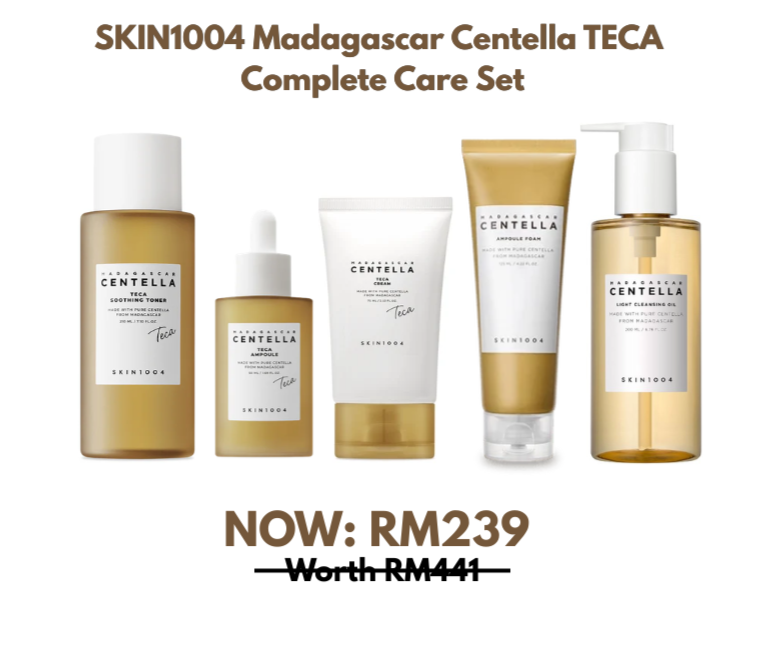 SKIN1004 Madagascar Centella TECA Soothing Complete Care Set