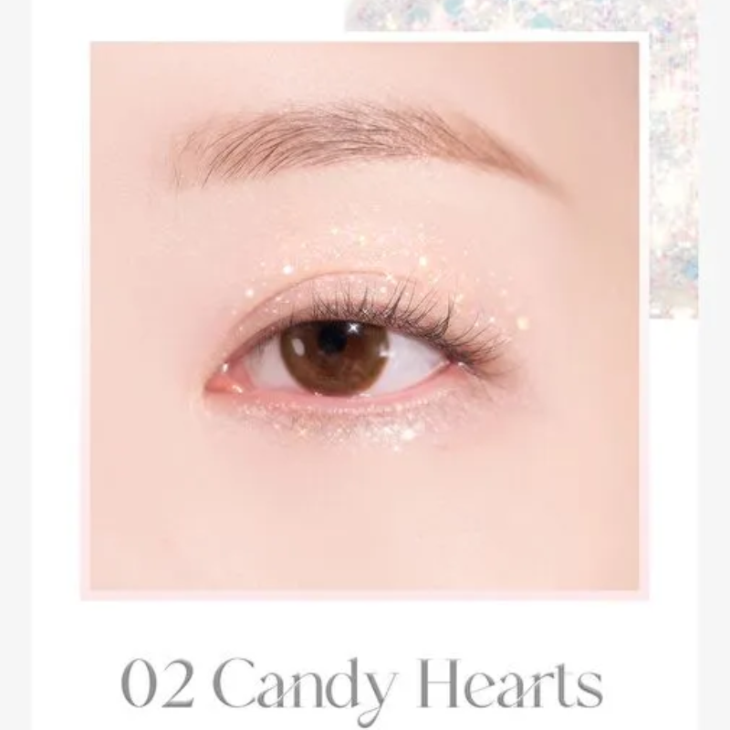 [CLEARANCE] [EXP OCT 2026] DASIQUE Starlit Jewel Liquid Glitter #02 Candy Hearts