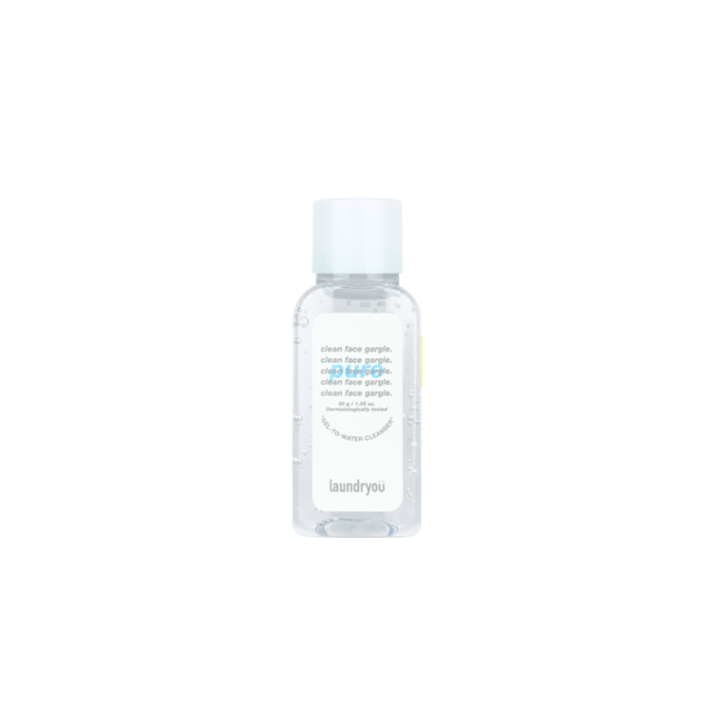 Laundryou Clean Face Gargle Gel-to-Foam Cleanser PURE mini