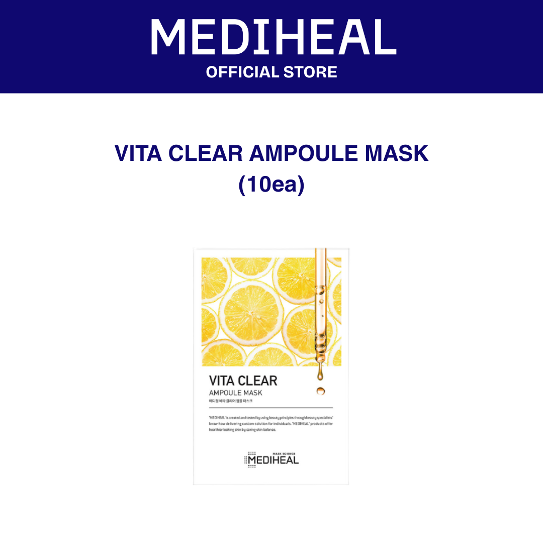 MEDIHEAL VITA CLEAR AMPOULE MASK - 10ea