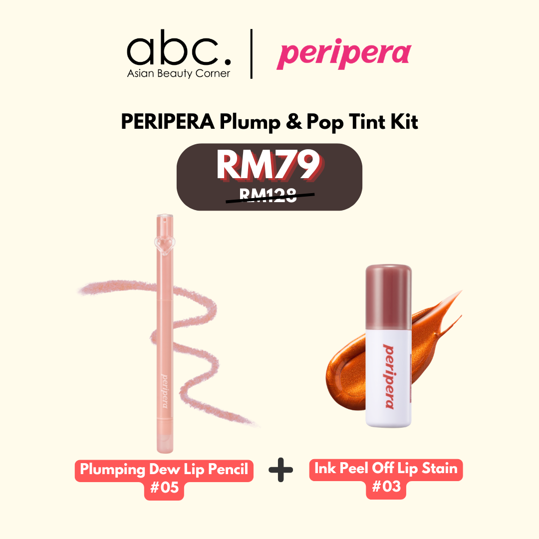 [5.5 BUNDLE] PERIPERA Plump & Pop Tint Kit