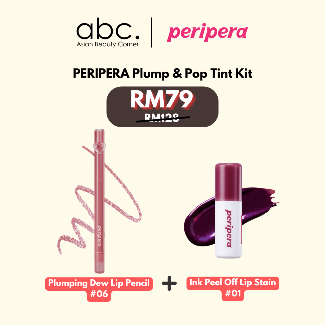 [5.5 BUNDLE] PERIPERA Plump & Pop Tint Kit