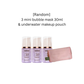 [FREE Random] 3 Mini Bubble mask 30ml & Underwater makeup pouch