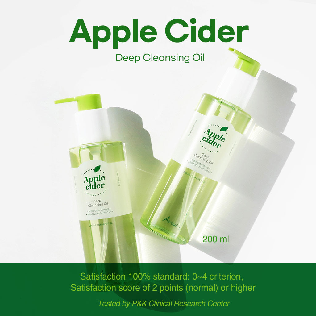 ARIUL Apple Cider Deep Cleansing Oil X Crystal Massager Set