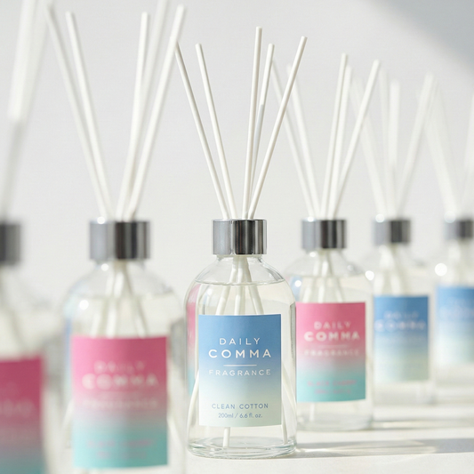 DAILY COMMA Aurora Gradation Diffuser Clean Cotton 200ml