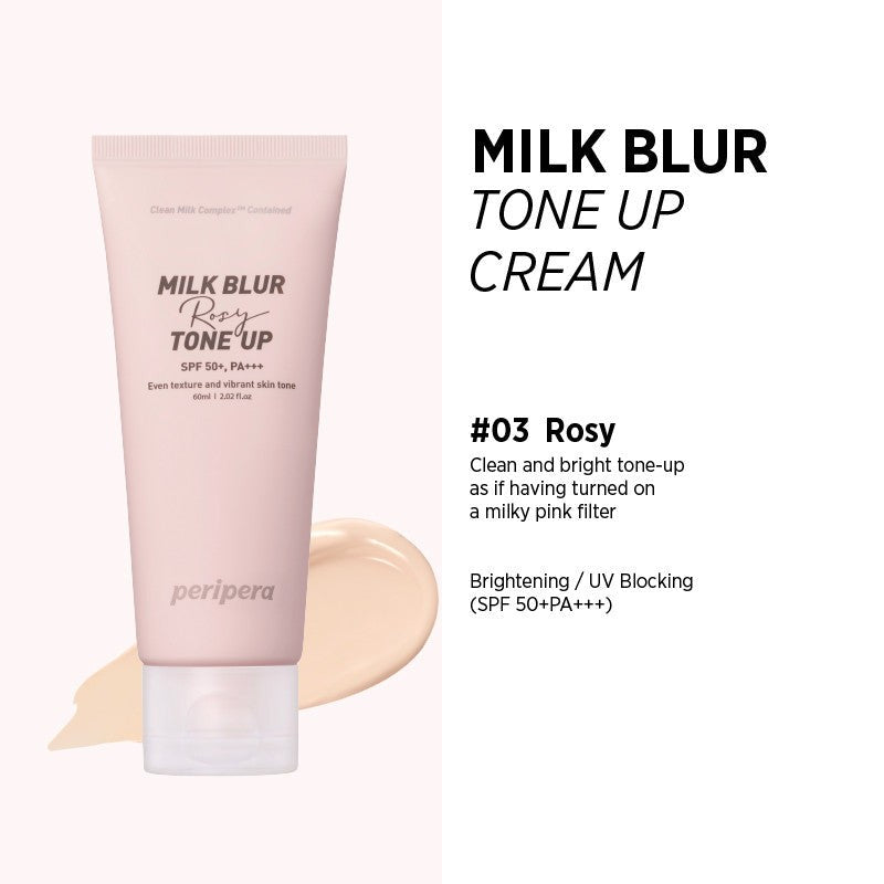 PERIPERA Milk Blur Tone Up Cream [5 Shades to Choose]