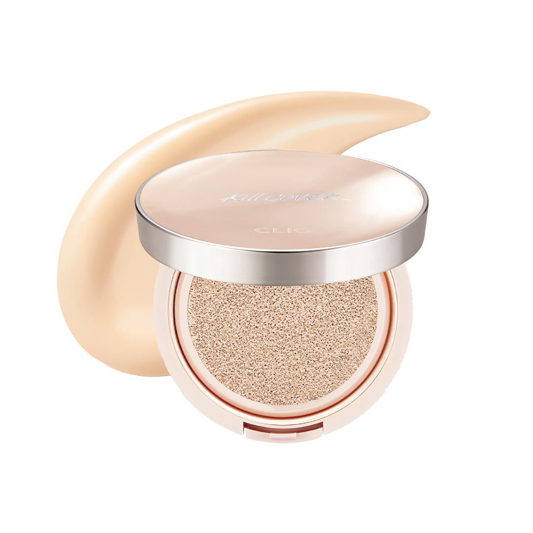 CLIO Kill Cover Glow Fitting Cushion SPF50+ PA+++ [6 Shades to Choose] [CLEARANCE]