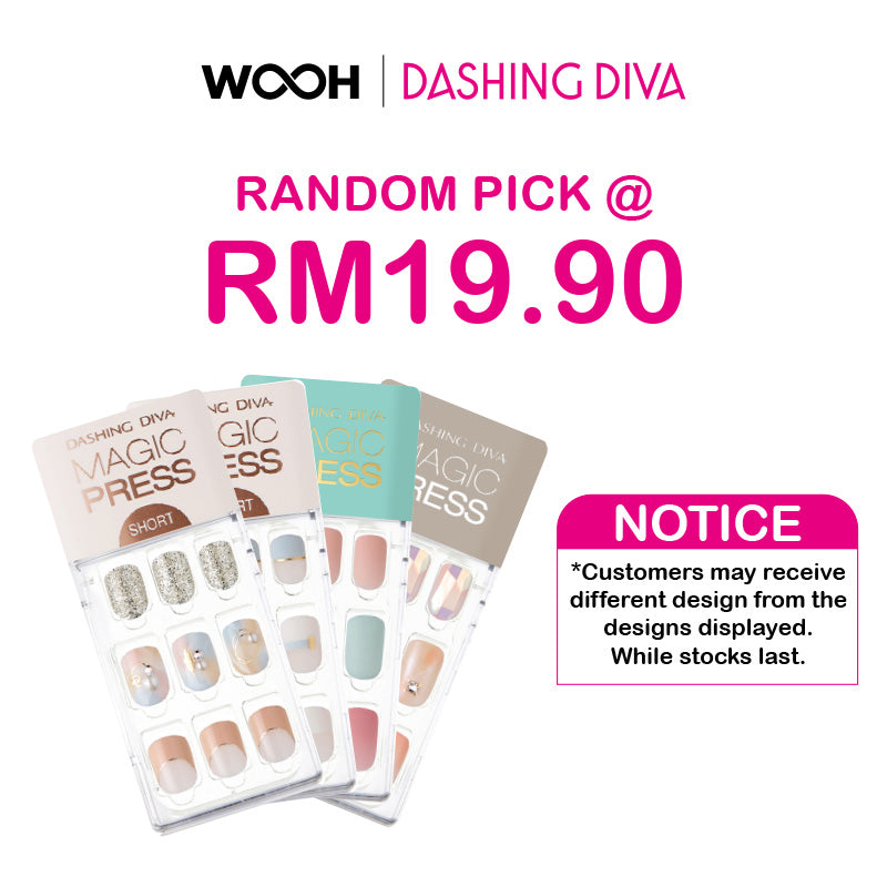 DASHING DIVA Mani / Pedi Random Pick (1pcs RM19.90)