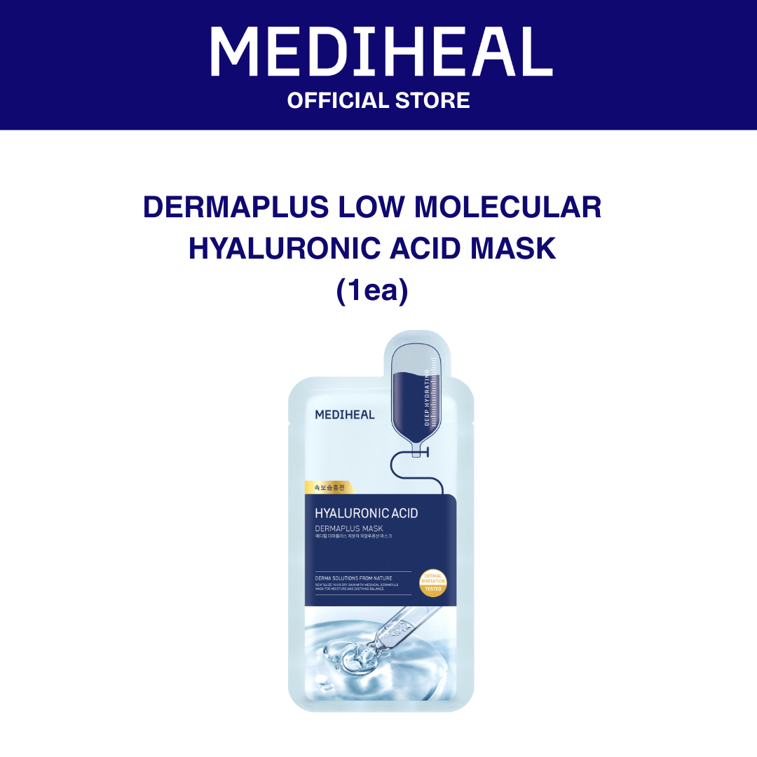 MEDIHEAL Dermaplus Low Molecular Hyaluronic Acid Mask - 1ea