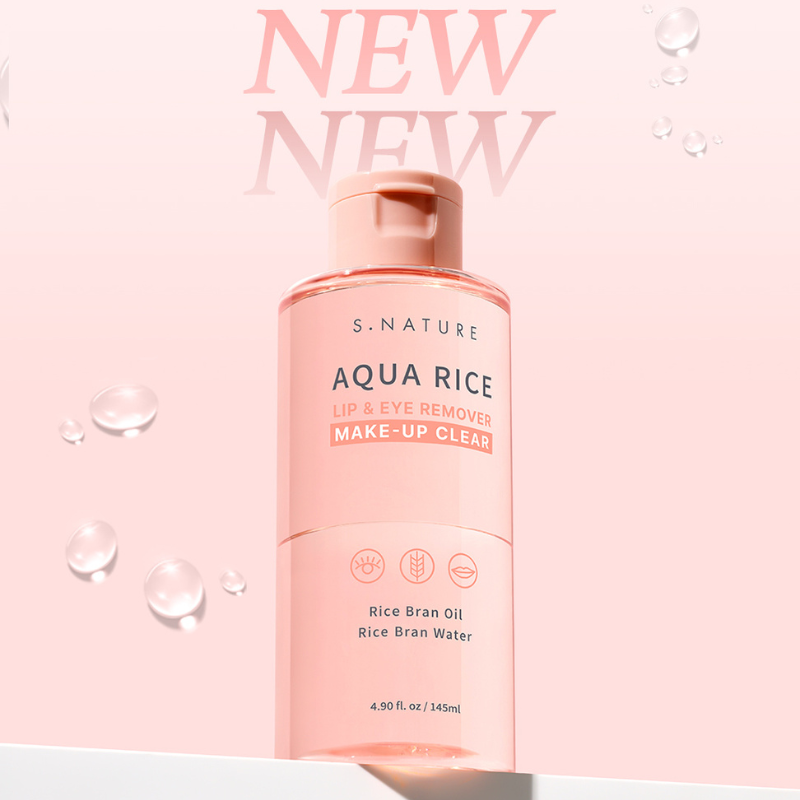 S.NATURE AQUA RICE LIP&EYE REMOVER