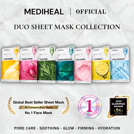 Bundle of 2 Mediheal Trial Pack Essential Mask (1ea x2)