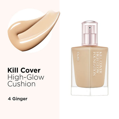 CLIO Kill Cover High-Glow Foundation - 3 Color to Choose