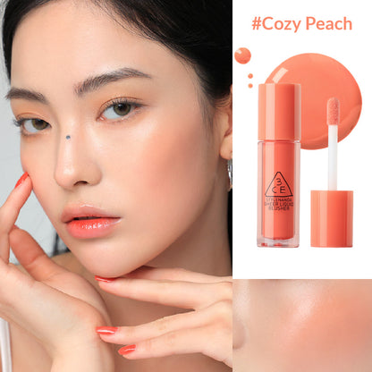 3CE Sheer Liquid Blusher - 3 Color to Choose