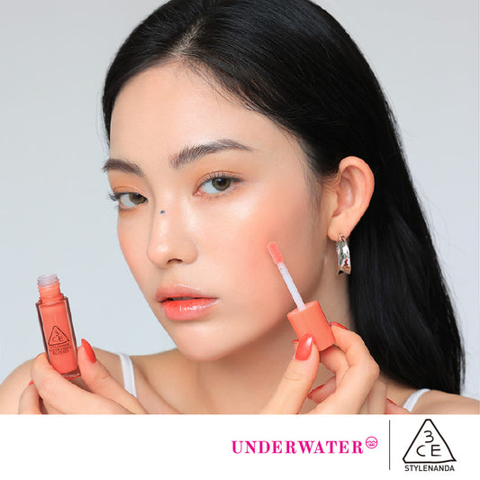 3CE Sheer Liquid Blusher - 3 Color to Choose