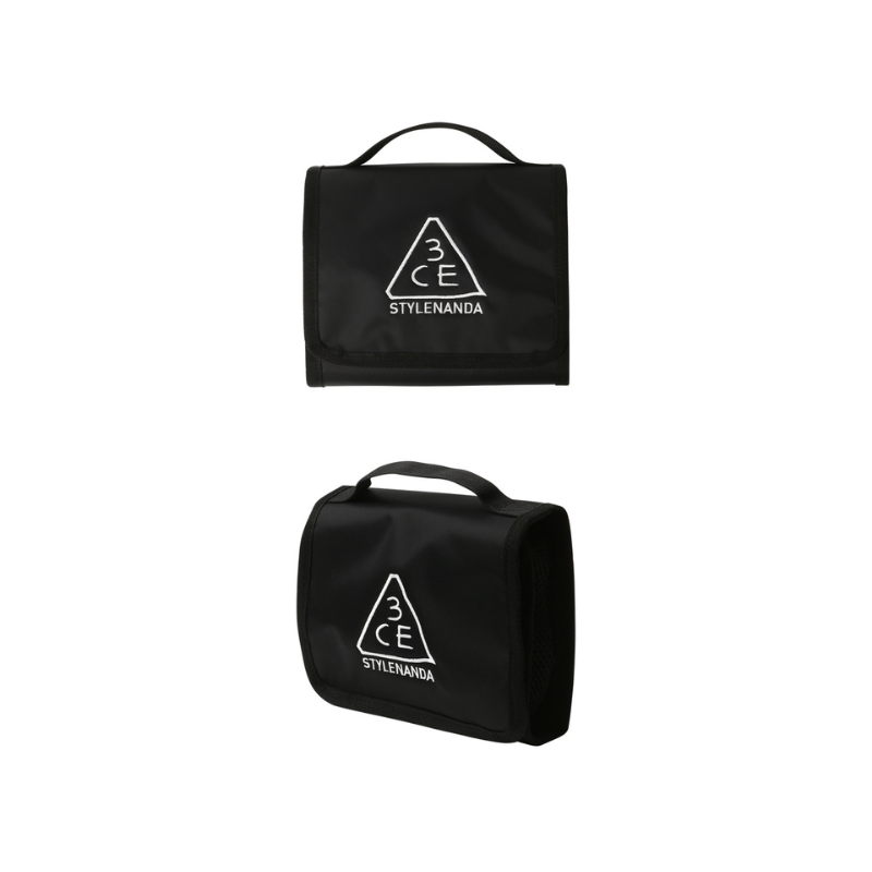 3CE Wash Bag Small #Black